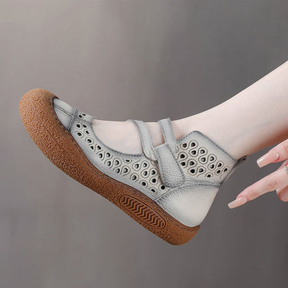 Säästä jopa [49%] pois! 🔥Naisten suljettu varvas ontto kalastaja sandaalit