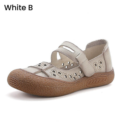 Säästä jopa [49%] pois! 🔥Naisten suljettu varvas ontto kalastaja sandaalit