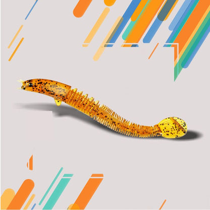 8kpl Angler Dragon Loach Lure 46 Section Soft Bait