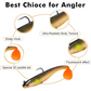 Jig Head Soft Fishing Lure kanssa meloa hännän - 5 KPL sarja