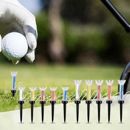 Golf-tee magneettisella muovilla, 360 asteen kimpoilu