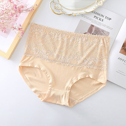 Naisten korkeavyötäröiset plus-koon alushousut