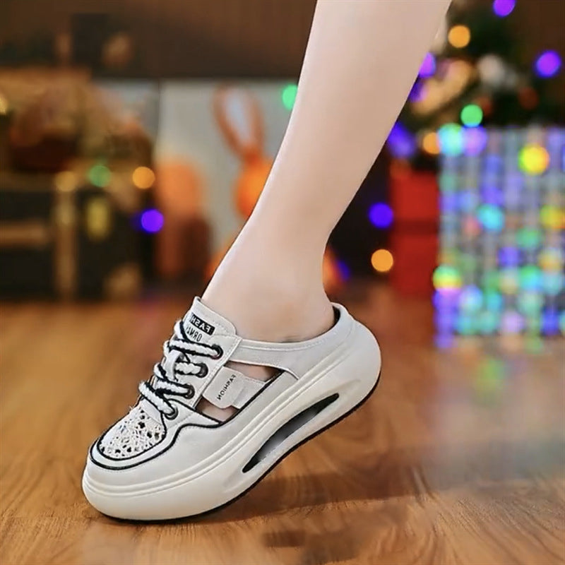 Nauhoitettavat liukastumattomat urheilusandaalit