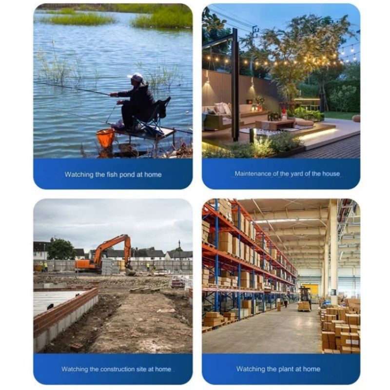 Ulkouima vedenpitävä langaton WiFi HD turvakamera