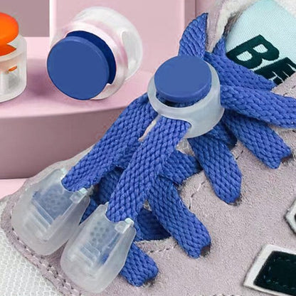 Säädettävä kengännauhojen lukituslaite