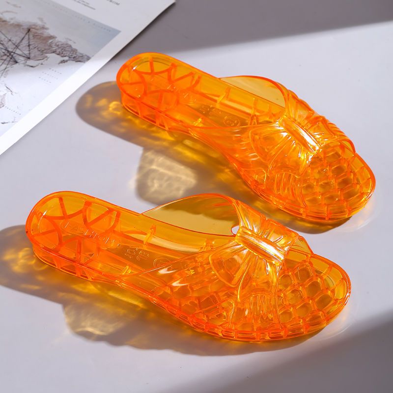 Naisten liukumaton hajunkestävä kristalli hyytelö-sandaalit