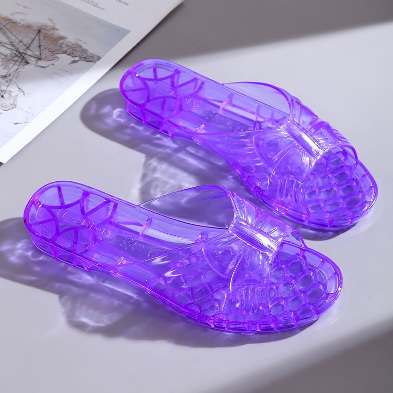 Naisten liukumaton hajunkestävä kristalli hyytelö-sandaalit