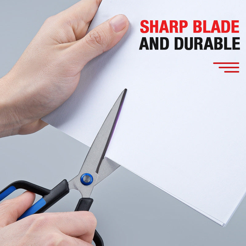 Ruostumattomasta teräksestä valmistettu monitoiminen tarttumaton laatikkoleikkuri ja saksisetti