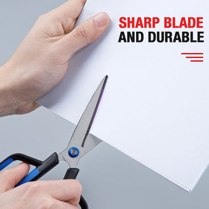 Ruostumattomasta teräksestä valmistettu monitoiminen tarttumaton laatikkoleikkuri ja saksisetti