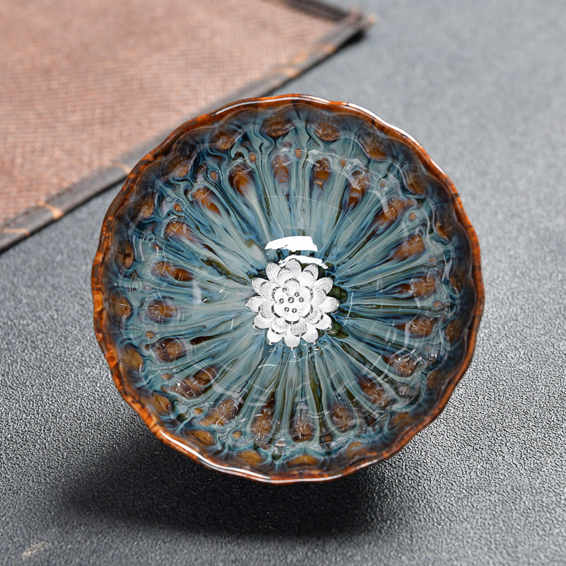 [Paras lahja] 🎁Hienostunut teekuppi 3D-Kuvioilla