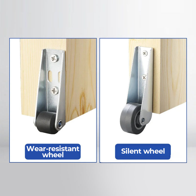 Sujautettava Suunnanmuutos Kääntöpyörä Pulttireikällä