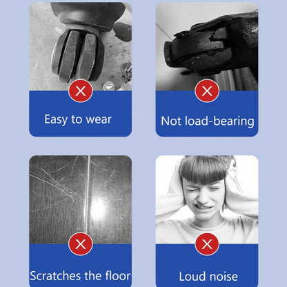 Sujautettava Suunnanmuutos Kääntöpyörä Pulttireikällä