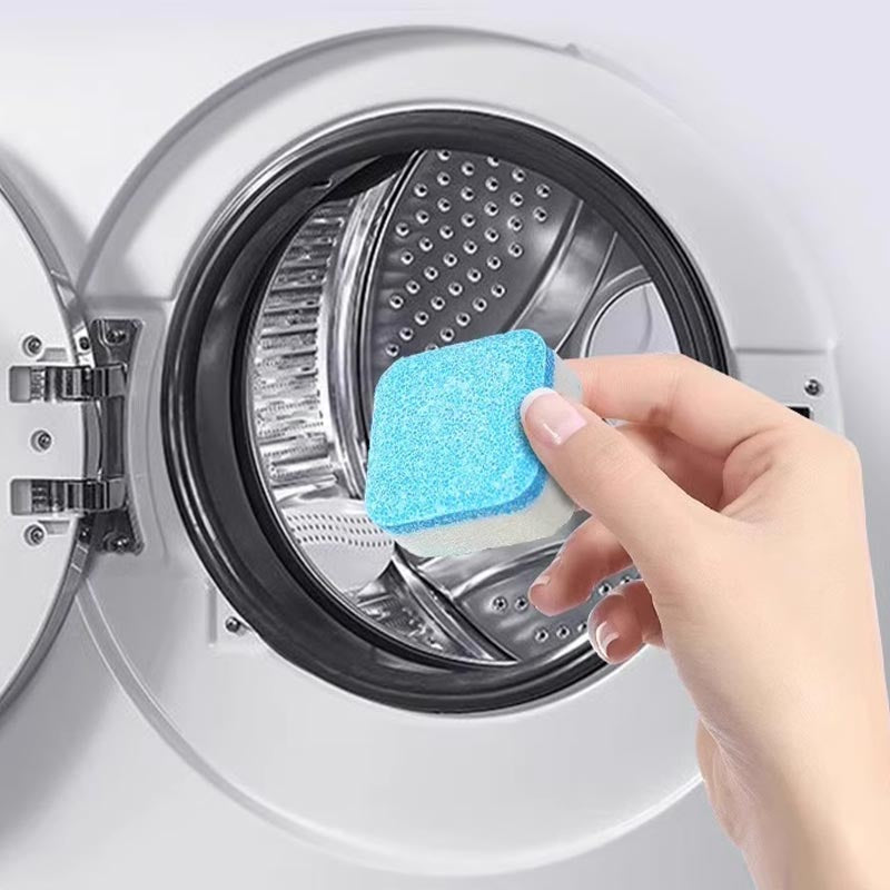 Tehokas pesukoneen puhdistusaine - 12 tablettia