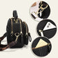 Jopa 49 % alennusta!!✨Klassinen monitoiminen osasto nahka Crossbody laukku