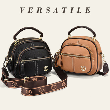 Jopa 49 % alennusta!!✨Klassinen monitoiminen osasto nahka Crossbody laukku