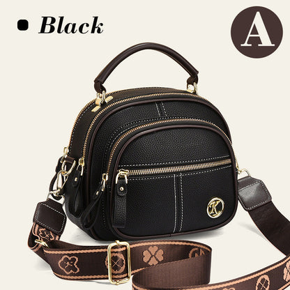 Jopa 49 % alennusta!!✨Klassinen monitoiminen osasto nahka Crossbody laukku