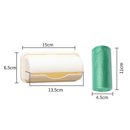 Rei'ittämätön ulosvedettävä roskapussin järjestäjä