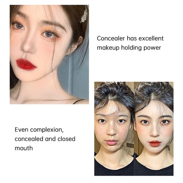 🔆 Kolmen värin peiteainepaletti peittää aknearvet ja tummat silmänaluset 🔆