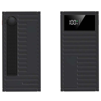 Pikalataava tehopankki digitaalisella näytöllä