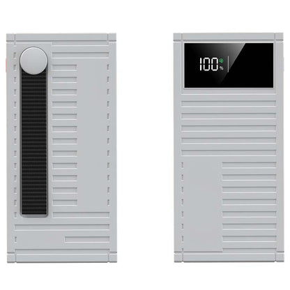 Pikalataava tehopankki digitaalisella näytöllä