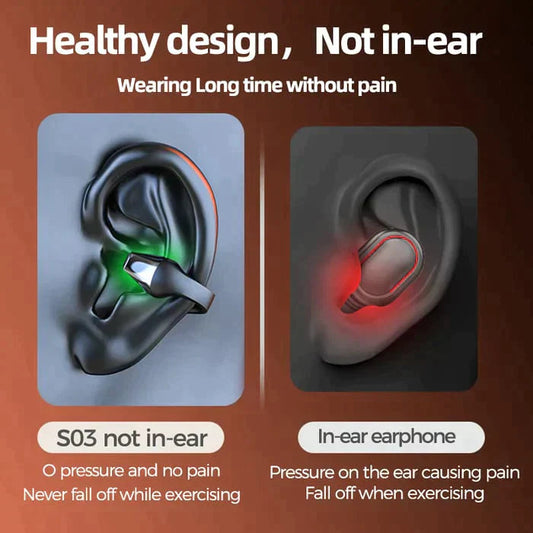 🎧Hot Ale🎁 Langattomat korvapidikkeet Bone Conduction kuulokkeet🎧
