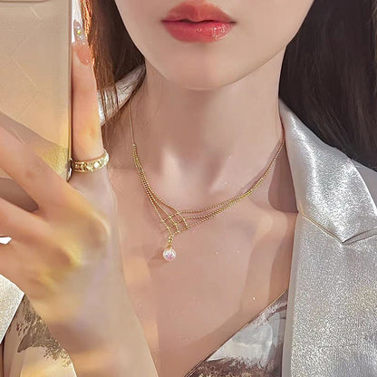 Super kaunis Pearl riipus kaulakoru