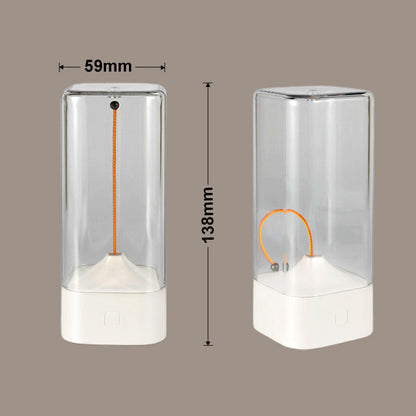 Kaksikäyttöinen kannettava yövalo magneettisella LED-hehkulangalla