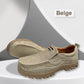 Miesten kestävästä nahasta valmistetut slip-on loaferit