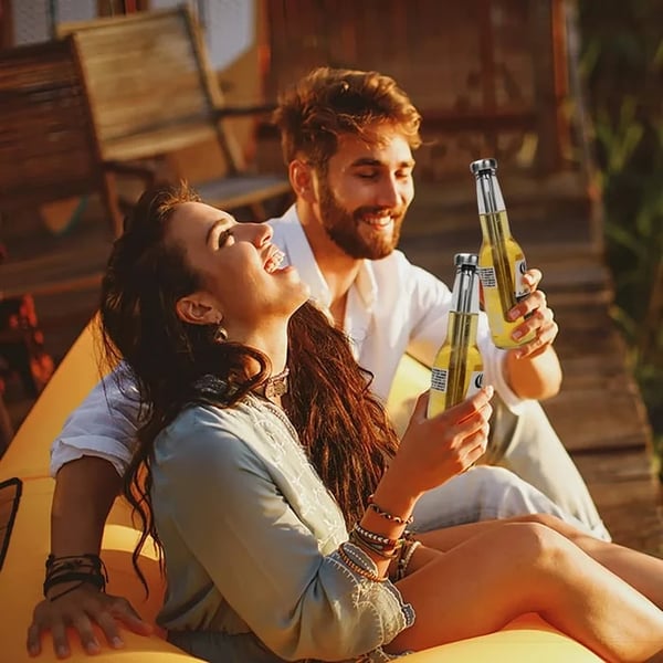 Ruostumattomasteräksinen Juoma- ja Olutjäähdytin