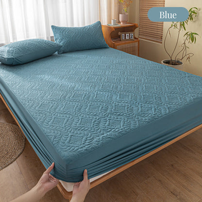 Vedenkestävä Hengittävä Paksuuntunut Patjansuojus