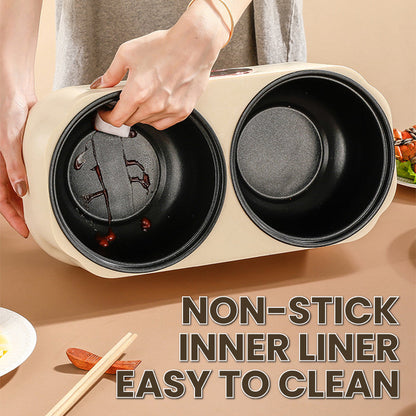 🫕Automaattinen monitoiminen kaksinkertainen linjeri riisin keitin