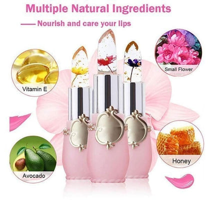 Crystal Jelly Flower Color Changing Lipstick-✨OTA LISÄTIETOJA SAVE MORE
