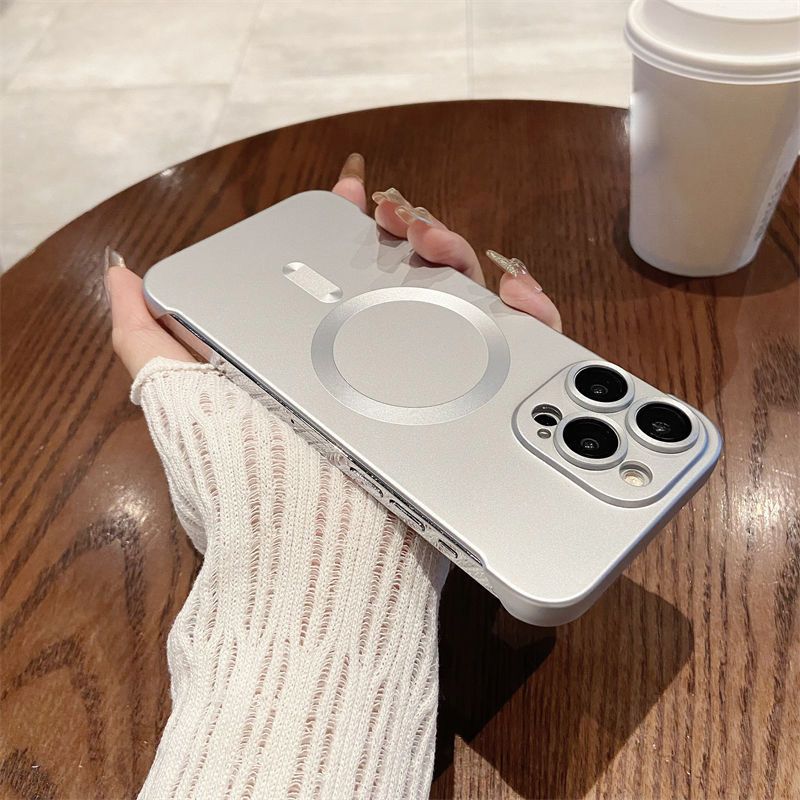 Ohut Kehyksetön Magneettinen Puhelinkotelo iPhonelle