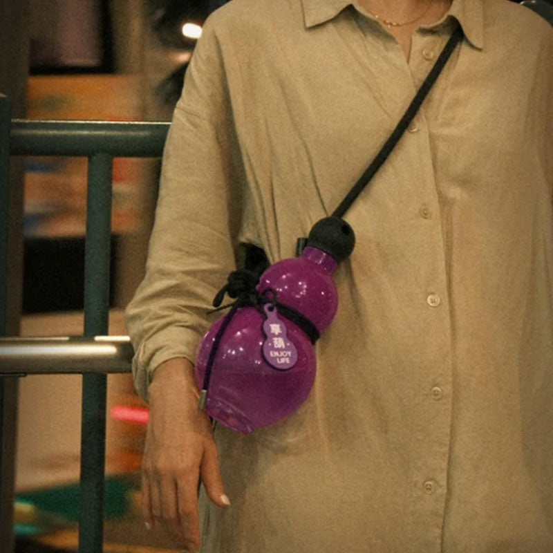 ✨Hot Sale✨Retro Gourd-Shaped Water Bottle for Sports & Travel