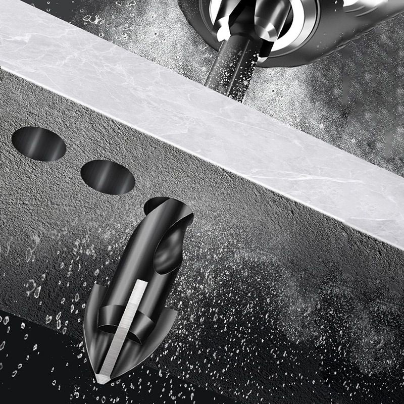 🔥High-strength 4-Edge Cross Drill Bit-sarja