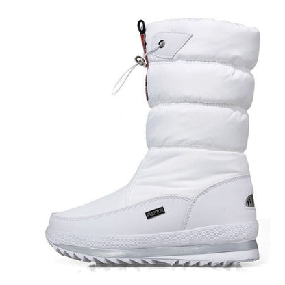 Premium vedenpitävä Faux turkis luistamaton Naisten Snow Boots