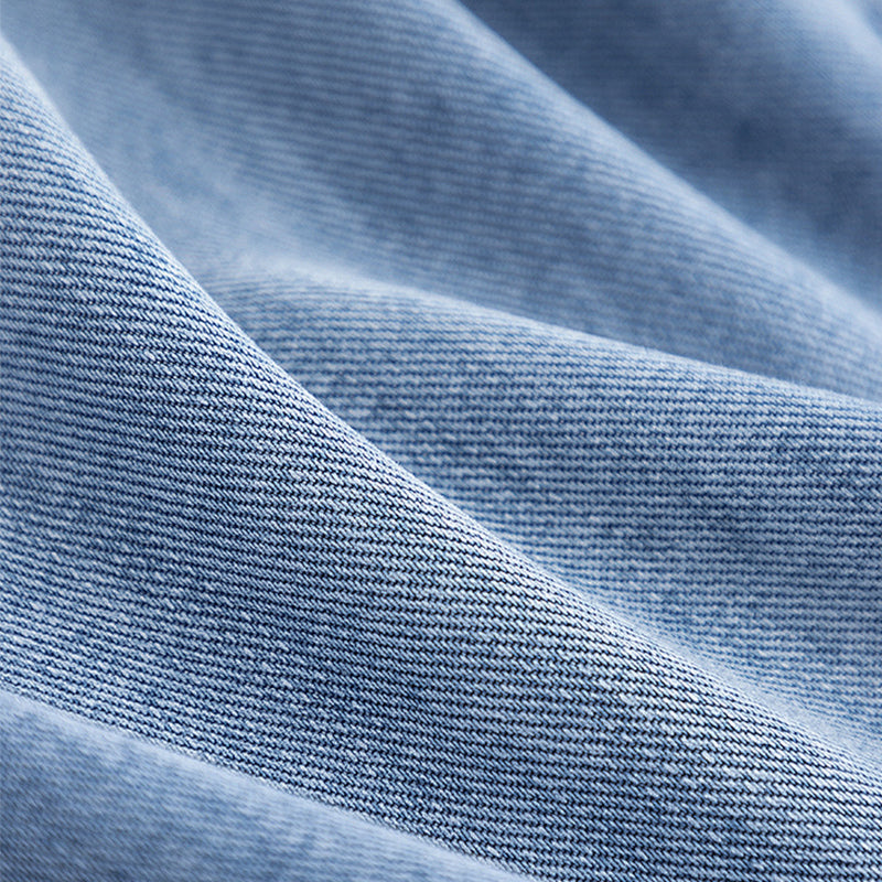 💌Keskipitkä trenssitakki, jossa on farkkusaumat