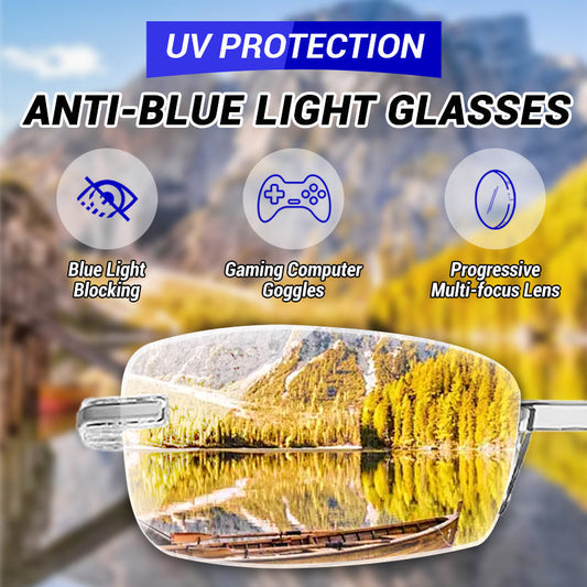 Uudet Safiiri-korkean kovuuden anti-blue kaksikäyttöiset lukulasit ✨🔥