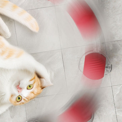 🐱🐶Älykäs Automaattinen Pyörivä Lelupallo