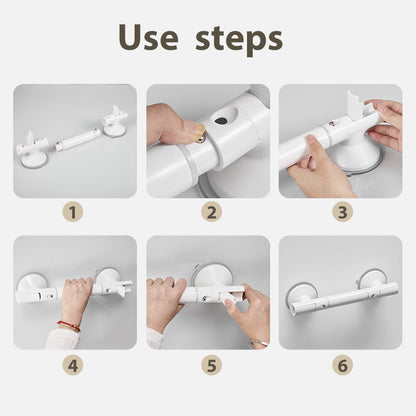 Vahva Imukuppikylpyhuoneen Tukikahva