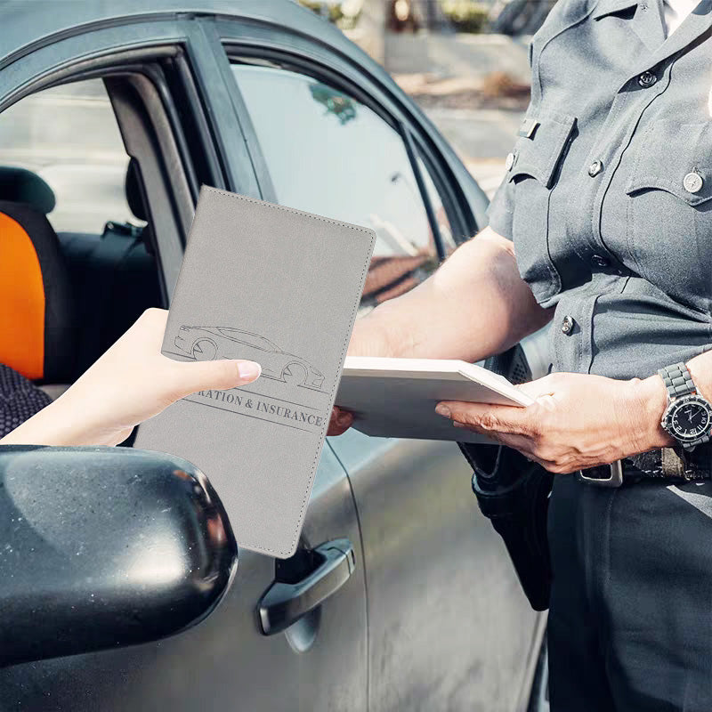 Tärkeiden Asiakirjojen Järjestäjä Ajokortille Autoon