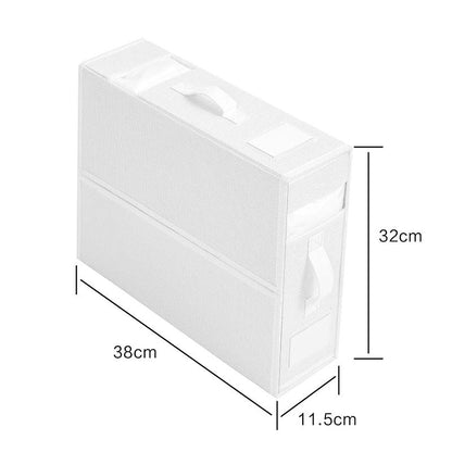 Taitettava järjestäjä sängyn lakanasetti