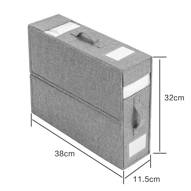 Taitettava järjestäjä sängyn lakanasetti