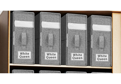 Taitettava järjestäjä sängyn lakanasetti