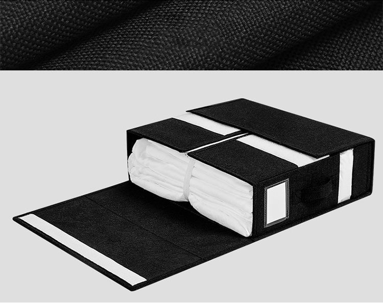 Taitettava järjestäjä sängyn lakanasetti