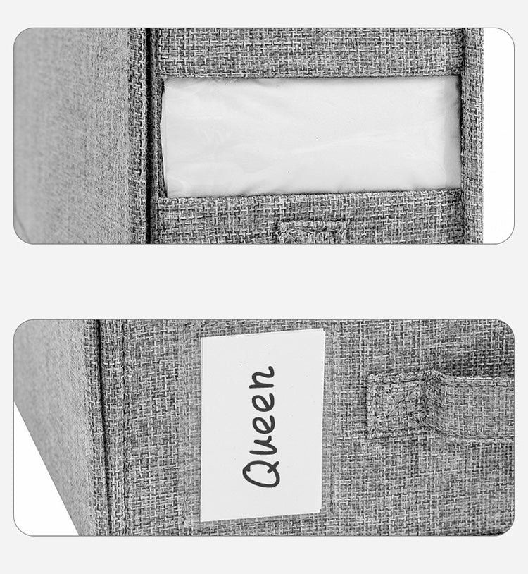 Taitettava järjestäjä sängyn lakanasetti