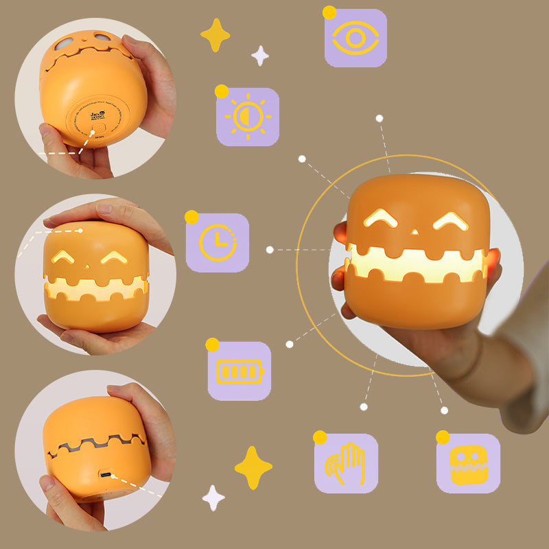 Halloween Luova Kurpitsa Himmennettävä Ajastin Yövalo
