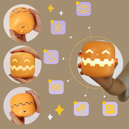 Halloween Luova Kurpitsa Himmennettävä Ajastin Yövalo
