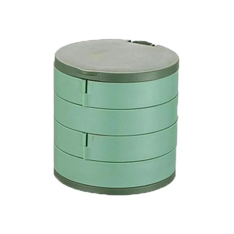 ✨ 4 kerrosta pyörivä korujen säilytyslaatikko