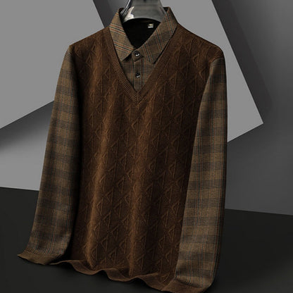 🔥Miesten kauluspaita neule